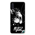 GADGETSWRAP Printed Vinyl Skin Sticker for Samsung Galaxy A70 - music