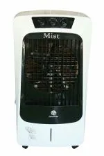 Novamax Mist 75 L Desert Air Cooler With High Density Honeycomb Cooling Pads, Auto Swing Technology, Powerful Air Throw, With Low Power Consumption (White,Black)