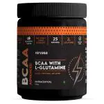 Nirvasa BCAA Advanced Powder with L-Glutamine Sugar-Free Mass Gainer of 2:1:1- 210gm- Pack of 1