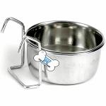 THE DDS STORE Bird, Dog Chinchilla, Hamster Pet Bowl Rust Resistant (Pack of 2) . -850ml