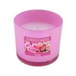 Fish Brand - Rose Scented Wax Candle in Murphy Jar (Scented, 20 Hours Burn Time)