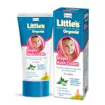 Little's Organix Diaper Rash Cream (50 g - Tube with Monocarton), with Organic Ingredients (Aloe Vera and Neem extract),White