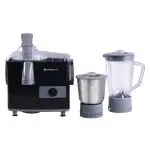 Wonderchef Prato Juicer Mixer Grinder With 2 Jars Black, 500W