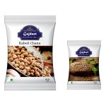 Combo Offer : Gajdant Kabuli Chana (3Kg ) + 1Kg Sabut Dhania (Free)