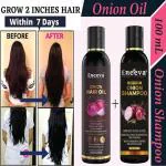Eneeva Onion Oil and Onion Shampoo For Hair Fall Control,Hair Growth & Hair Regrowth.