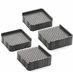 MOLTERA Refrigerator Base Stand 4pcs, Washing Machine Stand, Furniture Base Stand, Fridge Stands
