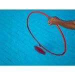 Fitfix Polyethylene Red Sports Weighted Hula Hoop Exercise Ring - 30 Inch