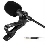 KSBOY Black Metal Clip Collar Microphone - 2.3 Mm