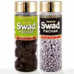 Panjon Swad Chatpata Amla & Jeera Goli Pachak (Mukhwas Mouth Fresheners) 2 Bottles, 255g