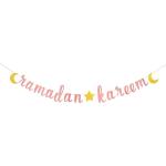 Festiko Ramadan Kareem Banner, Ramadan Mubarak Decorations, Ramadan Party Supplies, Muslim Islam Hajj Party Decoration