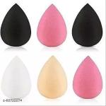 Nayika Makeup Sponge Beauty Blender Puff (Color MayVary)- Set Of 6