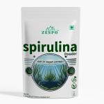 Zespo Organic Spirulina Powder, Energy & Immunity Booster, Weight Loss & Fat Burner for Women & Men - 60g