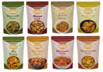 Fruvanta Mango,mix,green chilli,gor-keri,kerda,methi-keri,hot lemon and Sweet lemon (200gm x 8)(Pack of 8)
