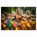 SAF kerela Traditional Festival Onam Wall Poster For Home decoration ONAM-11