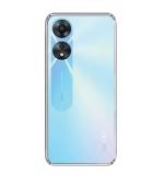 Coverage Rubber Back Cover for OPPO CPH2495 / OPPO A78 5G - Transparent