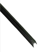 OTS Lights Magnetic Surface Track Patti/Trackway with Driver for Magnetic LED Lights (1 Mtr) (Black)