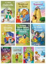 Fairy Tales (Set of 10 Story Books for Little Kids) (Illustrated) - Aladin, Cinderella, Little Mermaid, Sleeping Beauty, Snow White... Rapunzel