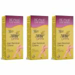 BIOFRESH Herbals Gold Hair Removal Cream Ideal for Bikini Line Hands & Underarms (Pack of 3)