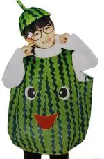 Artbox Multicolor Watermelon Costume With Cap
