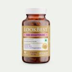 HealthBest Lookbest Skin Brightening Capsule |luxury edition| Pure Glutathione | Grape Seed Extract | Skin Glowing | 60 Capsules