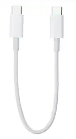 Tech Gear USB type c cable 0.2 m high speed 6 inch ( compatible with MacBook, chromebook, pixel, galaxy note 7, white one cable )