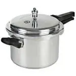RAJSHREE Aluminium Outer Lid 3 L Pressure Cooker (Silver)