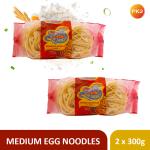 Blue Dragon Egg Noodle Medium 600 g (Pack of 2)
