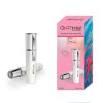 Groomiist 1XAA (1.5V) Battery Operated Copper Series Instant Painless Facial Hair Remover CSMS-51 with IPX5 Water Proof (White)