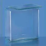 ABGIL Glass Specimen Jar Rectangular With Glass Cover 16 x 12 x 10 cm