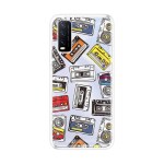 Emble Label CASSETTE AESTHETIC Soft Silicone Case For Vivo Y12s / Y20 / Y20i / Y20G ( TPU | Soft , Vivo Y12s / Y20 / Y20i / Y20G | Multicolor )