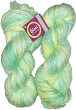 Simi Enterprise Multi, Apple Green Wool Craze Wool, Hank Hand Knitting Wool, Art Craft Soft Fingering Crochet Hook Yarn, Needle Knitting Yarn Thread Dyed, 400 G