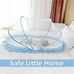 LifeKrafts Blue Foldable Baby Mosquito Net 65 cm x 135 cm x 65 cm