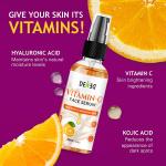 Dened Vitamin C Face Serum For Dark Circle, Fine Line And Sun Damage Corrector, 50 Ml