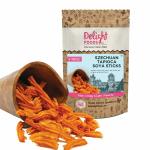 Delight Foods Szechuan Tapioca Soya Sticks 200g Healthy Snack Namkeen