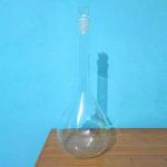 ABGIL Borosilicate Glass Volumetric Flask With Inter Changeable Joint - 1000ml Capacity - Set Of 2 Units