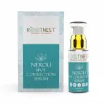 ROOTNEST Neroli Serum for Dark Spots & Acne Scars | Brightens & Evens Skin Tone Naturally | Ayurvedic Formula for Oily, Dry & Sensitive Skin | 50ml