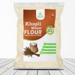 AGROVATION Khapli (Emmer) Wheat Flour / Atta - 1kg | Freshly Milled | Samba Wheat Atta