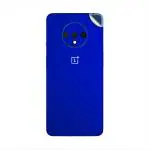 GADGETSWRAP Premium Material Skin Vinyl Decal Sticker Compatible With Oneplus 7T - Blue Electroplating