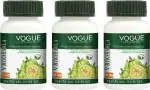 Vogue Wellness Vrikshamla Tablets, Weight Management, Fat Burner, Improved Metabolism 60 Pcs Each (Pack Of 3)