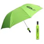Kirtanworld Bottel Umbrella | Wine Bottle Shape Foldable Umbrella with Plastic Case | Compact Manual Portable Umbrella with Bottle Cover for Uv Protection & Rain | Rain Umbrella | Chhata | Chhatari | Chhata Umbrella | Travel Umbrella (Pack of 1, Multi)