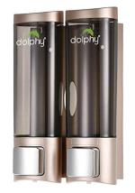 Doplhy Champagne, Black Polycarbonates Soap Dispenser, 200 Ml