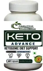 Prirupam Keto Advance Ayurvedice Hrabs Capsules for Women & Men Caps - 60 (Pack of 1)