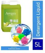 Amgey Detergents Liquid Bosch Detergent For Front Load Washing Machine Matic Liquid Detergent 5 kg Can Ariel Matic Liquid Detergent Semi-Automatic & Top Load Refill Can| For Top load Washing | No Soda Formula | with Added Fabric Conditioner