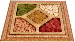 Food Library The Magic of Nature Kiwi, Strawberries, Cashews, Almonds, Raisins Diwali Exclusive Dry Fruits Gift Hamper, 500 G (Pack Of 1)