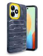 HUPSHY Back Cover for Tecno Spark Go 2024 (Grey, Flexible, Silicon, Pack of: 1)