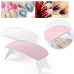 OPTRA-Dwarka Fashion White, Pink Automatic Hand Sensor Nail Art Tools Uv Led Lamp Dryer Machine Polish