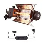 Harison Porta Light with Dimming Cable Heavy Duty Dimmer Halogen Light Video and Still Photography Fit Umbrella R7s Tube 1000W