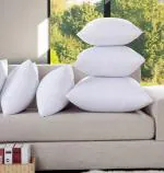 JDX Hotel Quality and Best Fiber Soft Cushion Set of 5 for Living Room and Sofa , 16x16 Inch