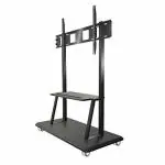 WOXPRO FLOOR STAND FOR LED/ LCD/ TV 43 TO 86 INCH LED TV MOVABLE FLOOR STAND
