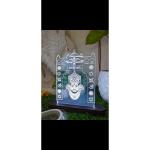 SAHI CRAFTS Khatu Shyam Origin Design with 3D Lighting Effect, Laser Cutting Crafting & Carving Multicolour